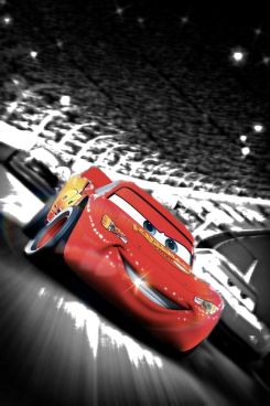 Capa editada do filme Carros